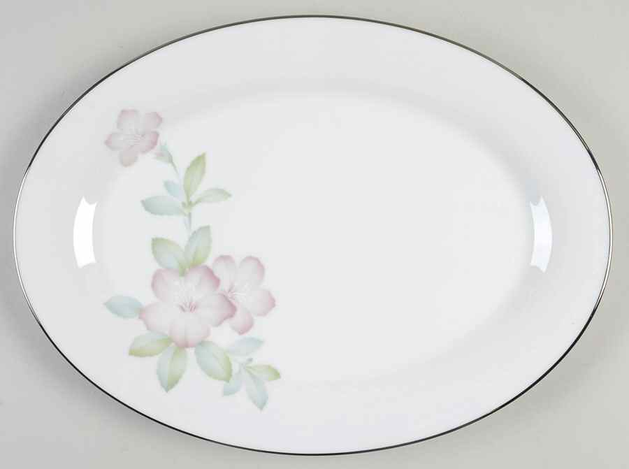Enchantment 14" Oval Serving Platter by Noritake-1