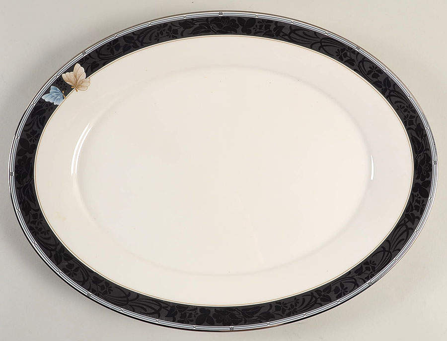 Enchanteur 15" Oval Serving Platter by Noritake-1