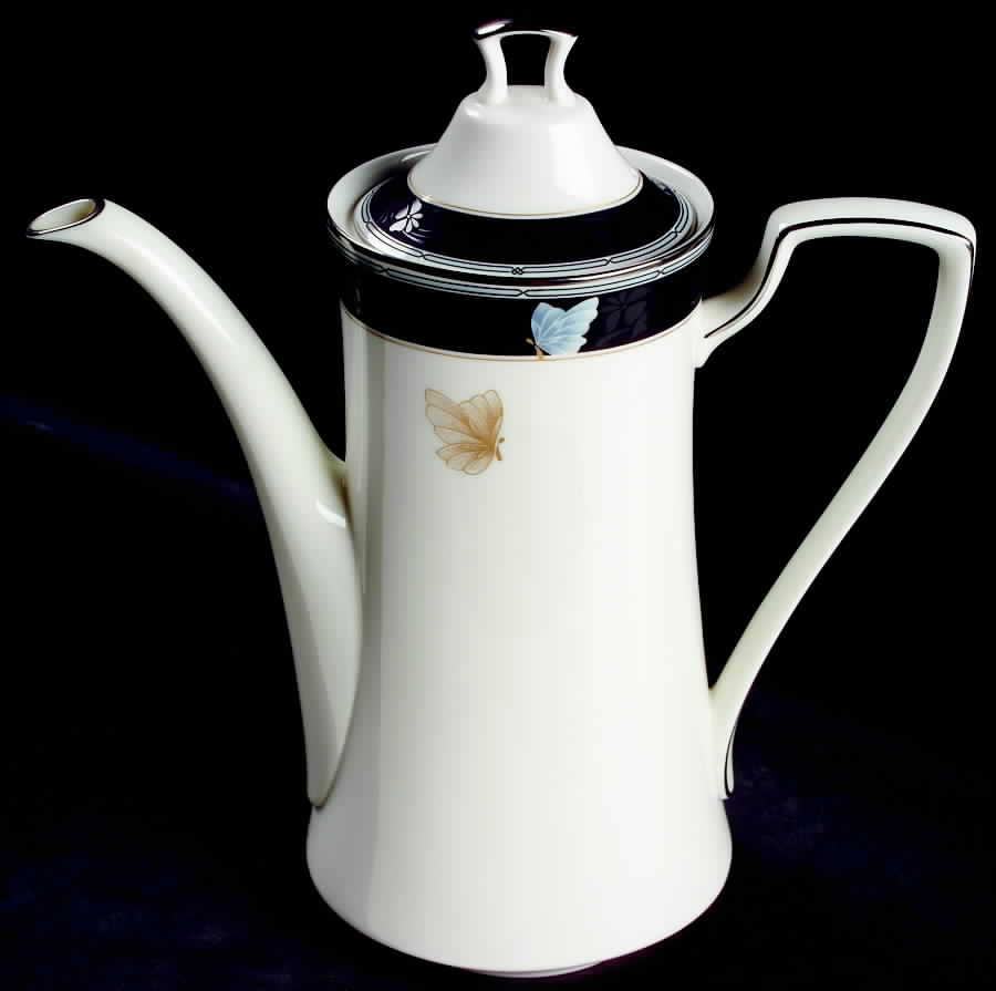 Enchanteur Coffee Pot & Lid by Noritake-1