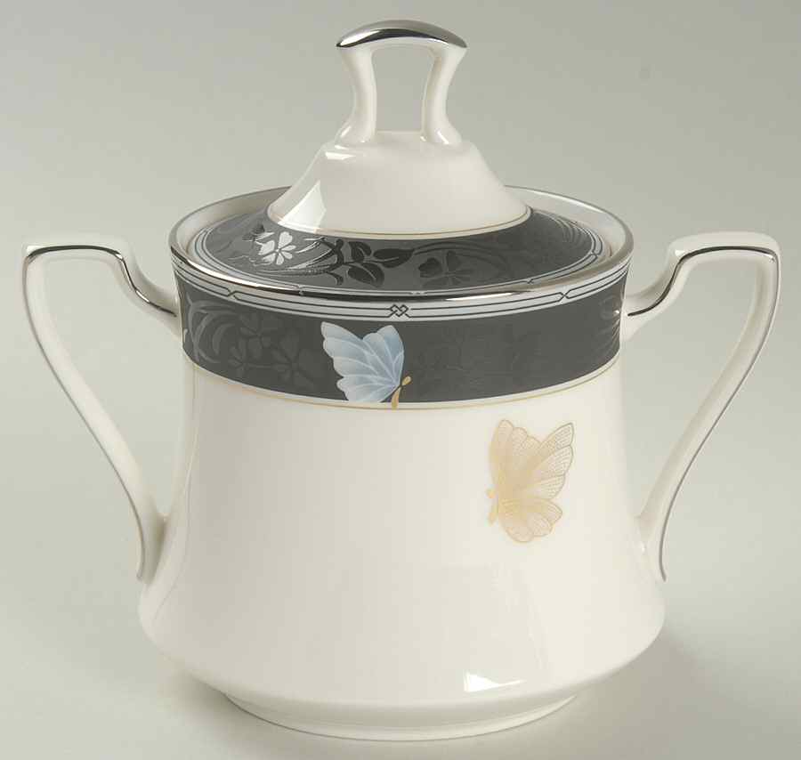 Enchanteur Sugar Bowl & Lid by Noritake-1