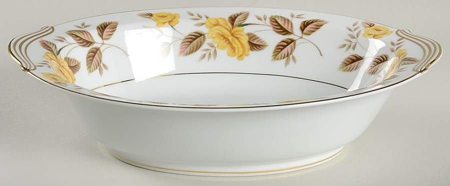 Encino 10" Oval Vegetable Bowl by Noritake-1