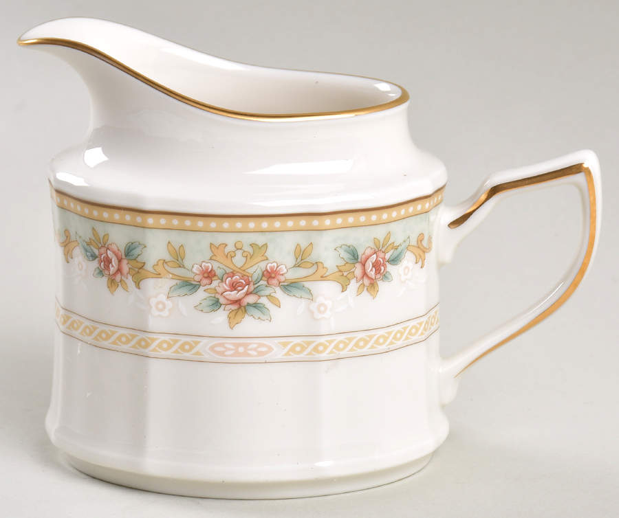 English Flowers Creamer by Noritake-1