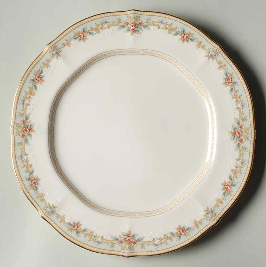 English Flowers 11" Chop Plate (Round Platter) by Noritake-1