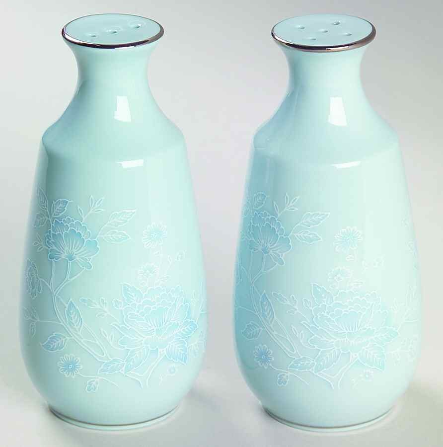 Engagement Blue Green Salt & Pepper Set by Noritake-1