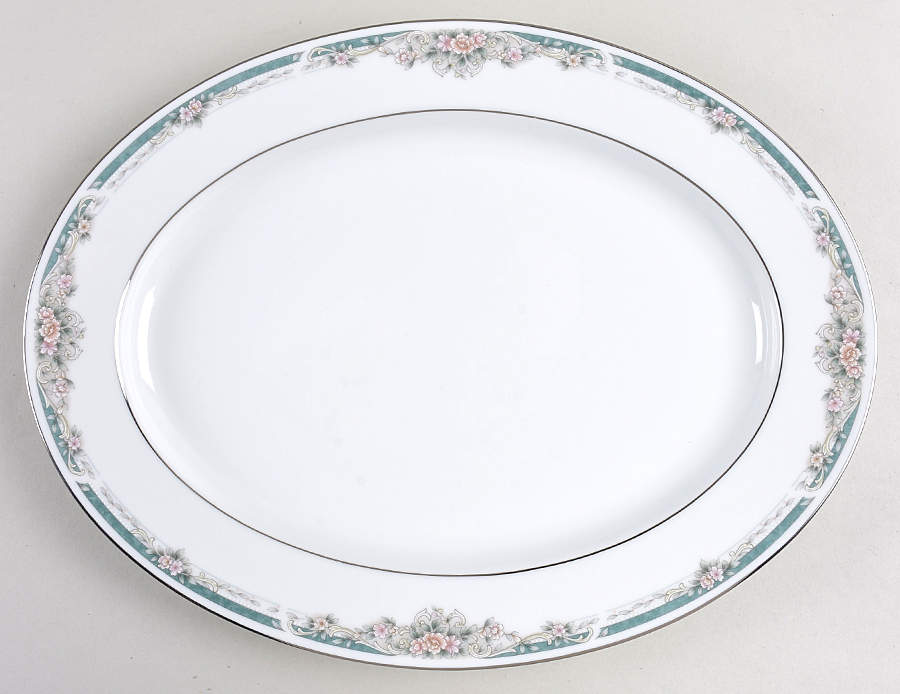 Enhancement 13" Oval Serving Platter by Noritake-1