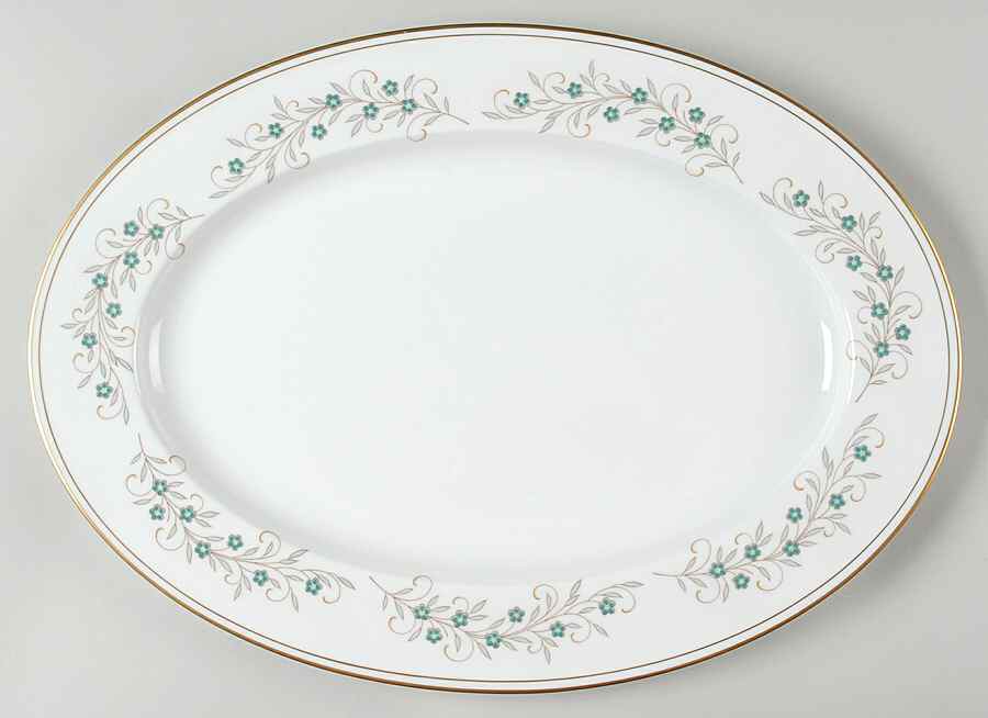 Ensley 17" Oval Serving Platter by Noritake-1