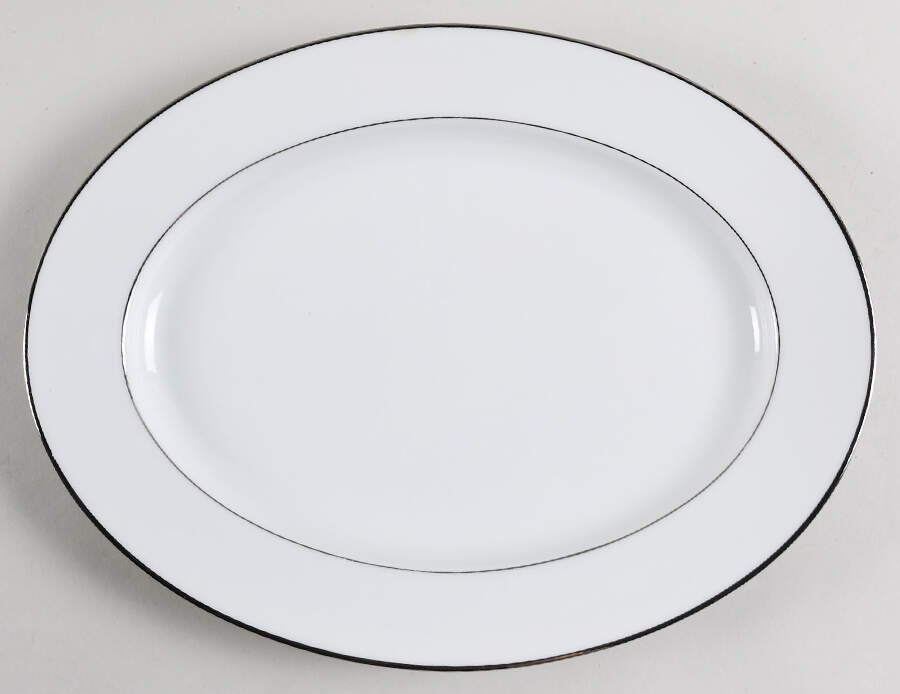 Envoy 12" Oval Serving Platter by Noritake-1