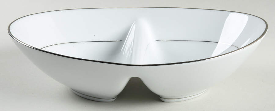 Envoy 10" Oval Divided Vegetable Bowl by Noritake-1