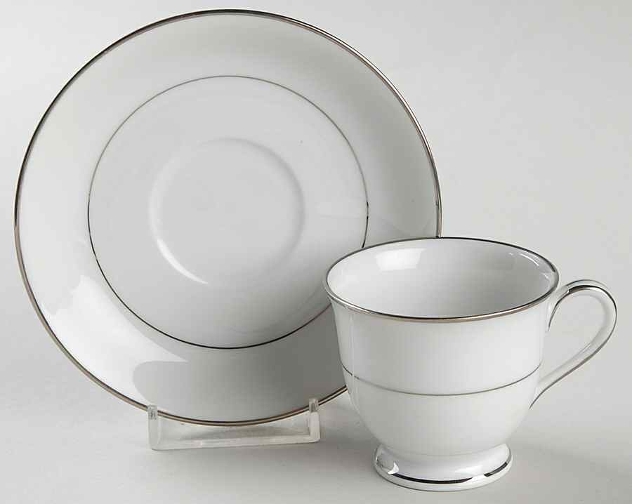 Envoy Footed Demitasse Cup & Saucer Set by Noritake-1