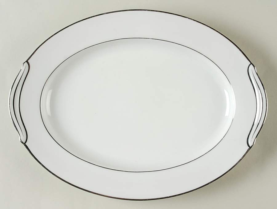 Envoy 11" Oval Serving Platter by Noritake-1