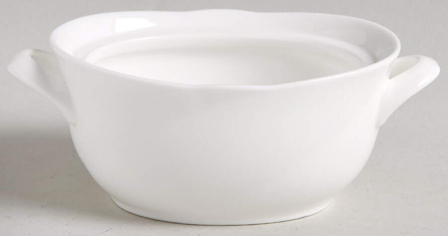 Ensemble White Sugar Bowl No Lid by Noritake-1