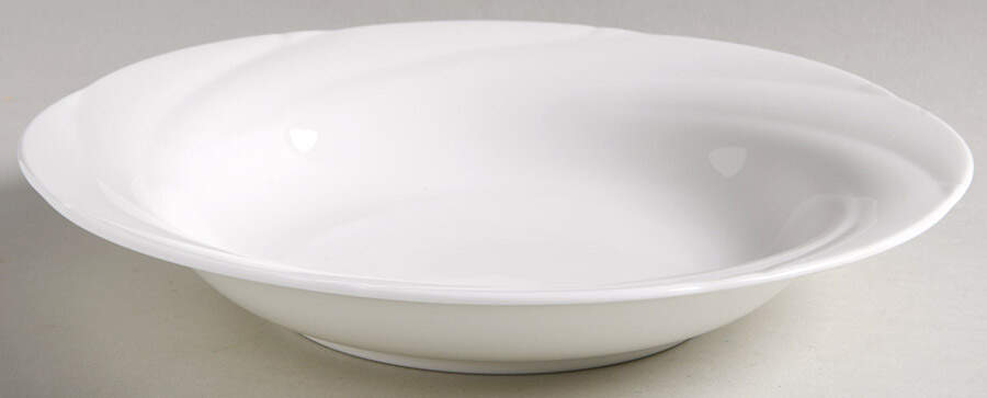 Ensemble White Rim Soup Bowl by Noritake-1