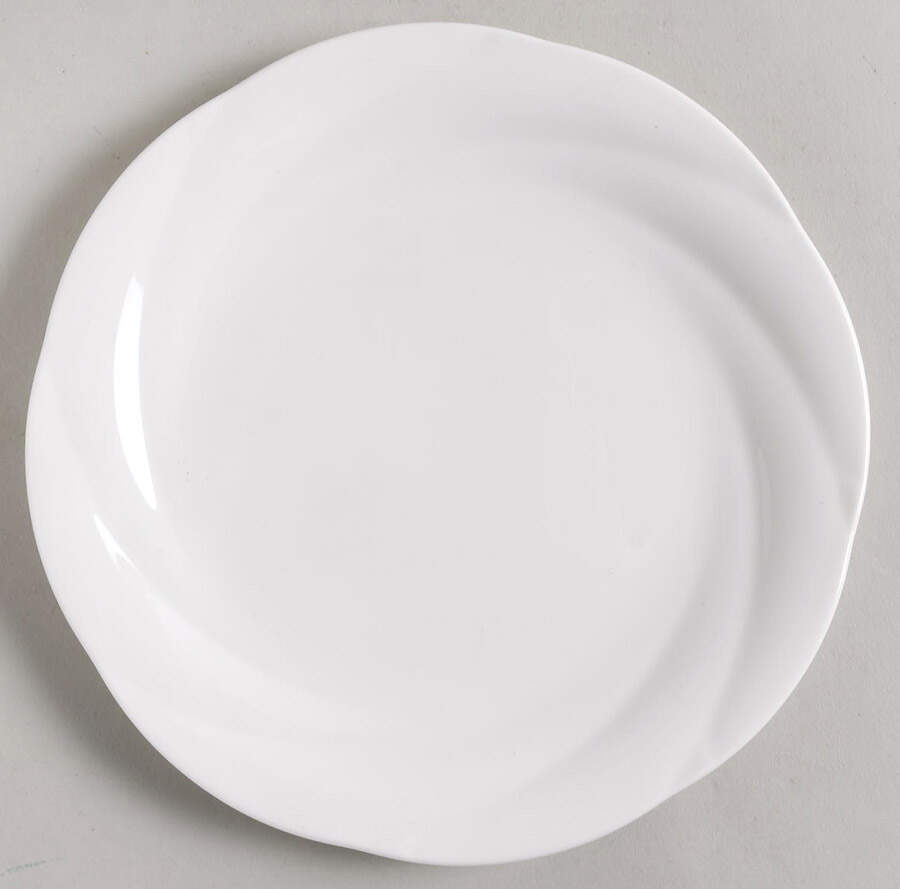 Ensemble White Dessert/Pie Plate by Noritake-1
