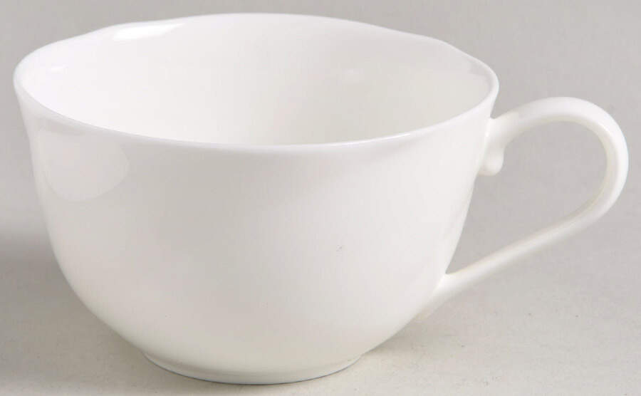 Ensemble White Flat Cup by Noritake-1