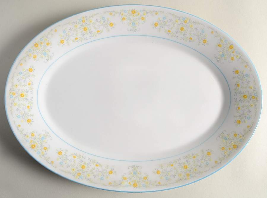 Epic 14" Oval Serving Platter by Noritake-1