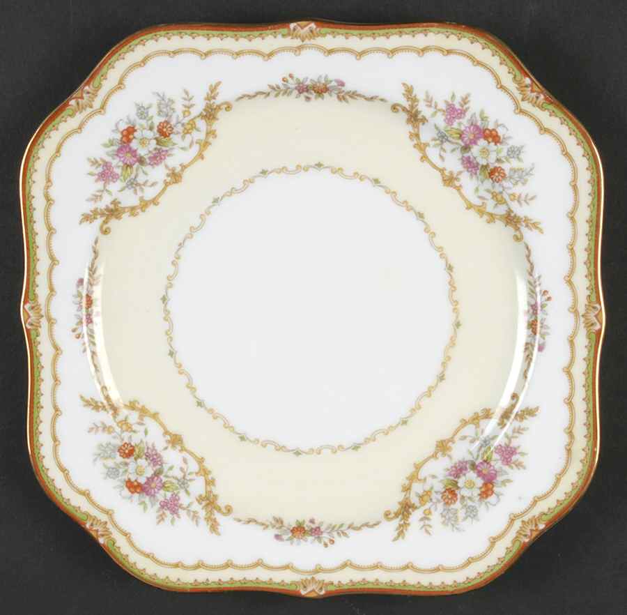 Erinus Square Salad Plate by Noritake-1