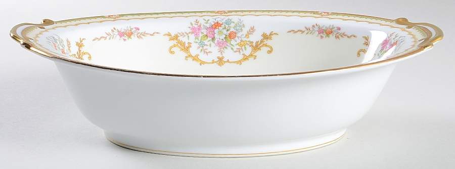 Erinus 10" Oval Vegetable Bowl by Noritake-1