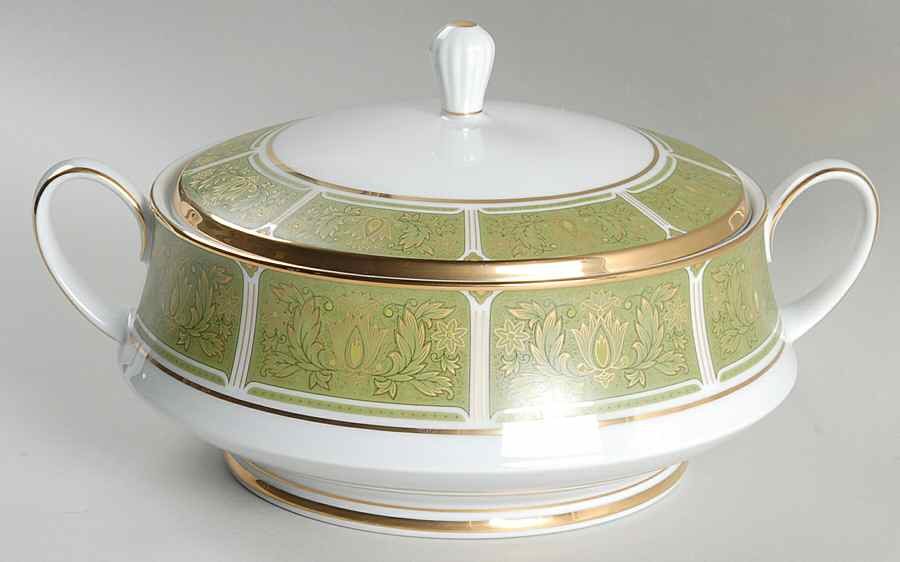 Eroica Round Covered Vegetable by Noritake-1