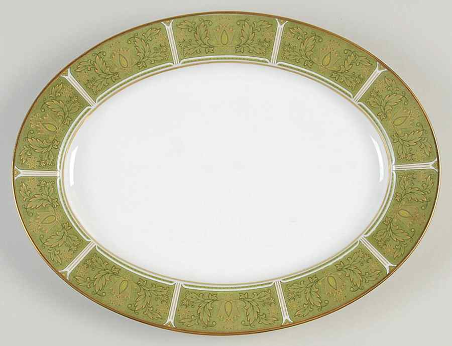 Eroica 13" Oval Serving Platter by Noritake-1