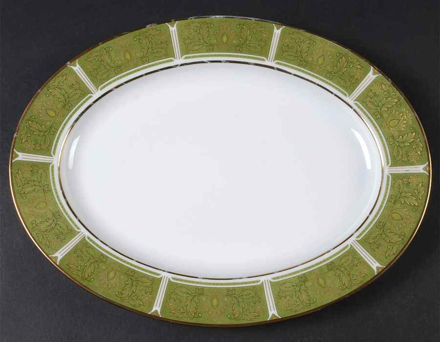 Eroica 11" Oval Serving Platter by Noritake-1