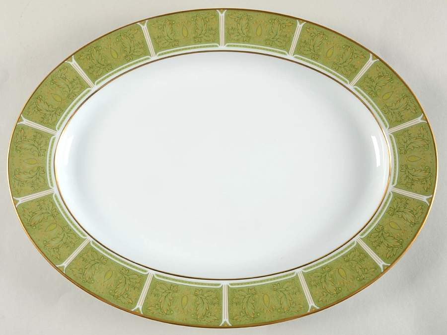 Eroica 16" Oval Serving Platter by Noritake-1
