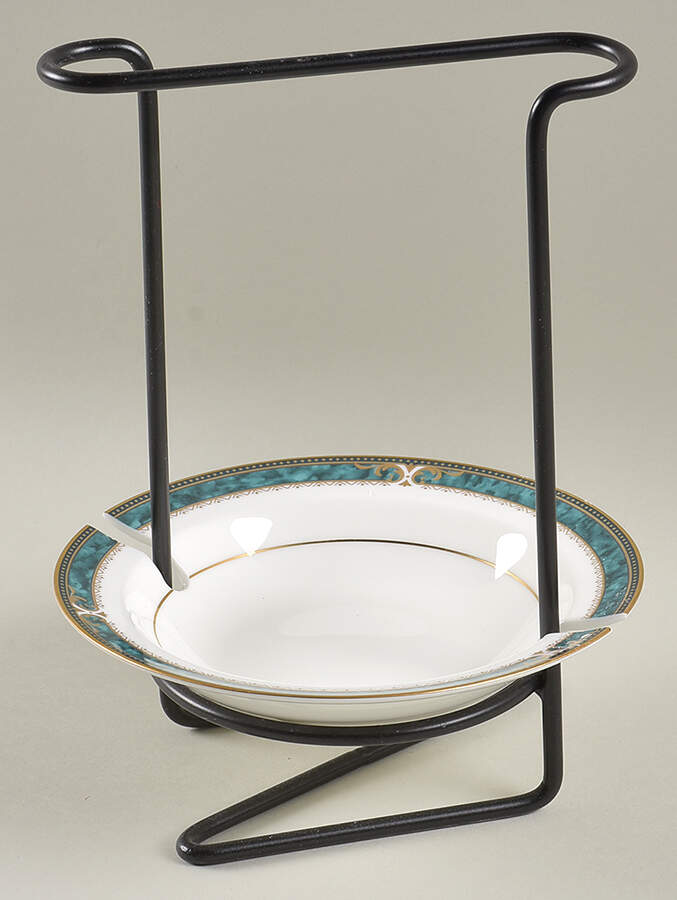 Essex Court 8"-8 1/4" Salad Serving Set/Utensil Holder  HC by Noritake-1
