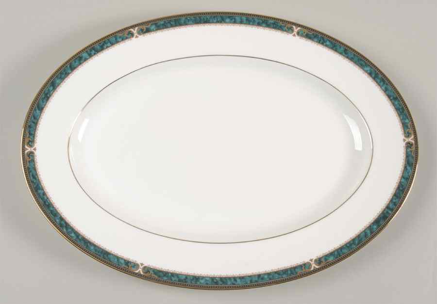 Essex Court 14" Oval Serving Platter by Noritake-1