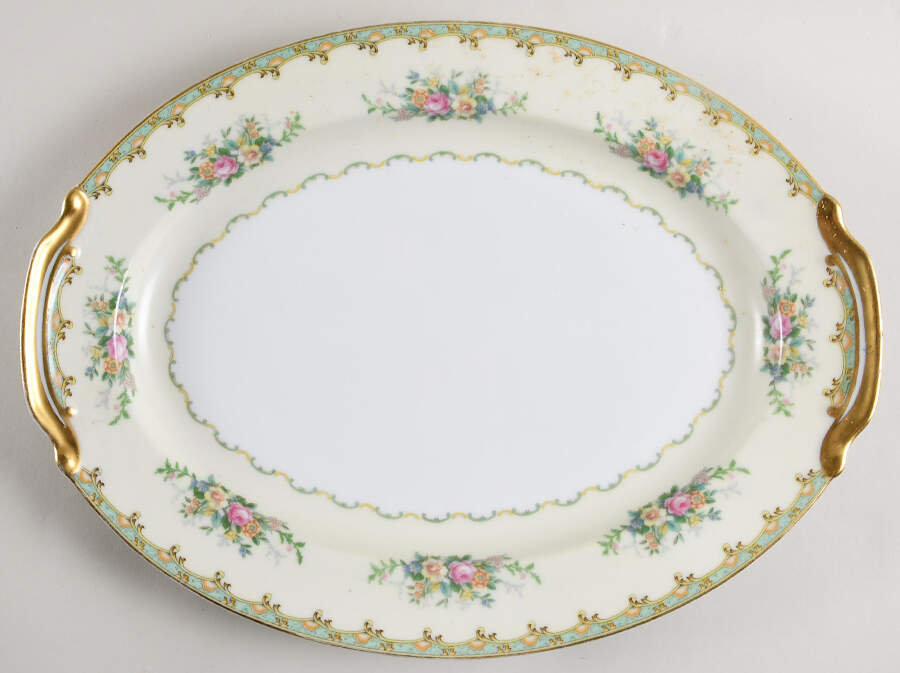 Esmond 16" Oval Serving Platter by Noritake-1