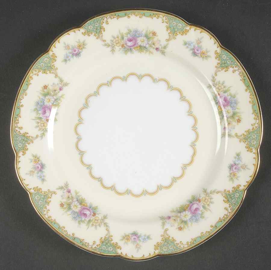 Esmeralda (Older, No #) Salad Plate by Noritake-1