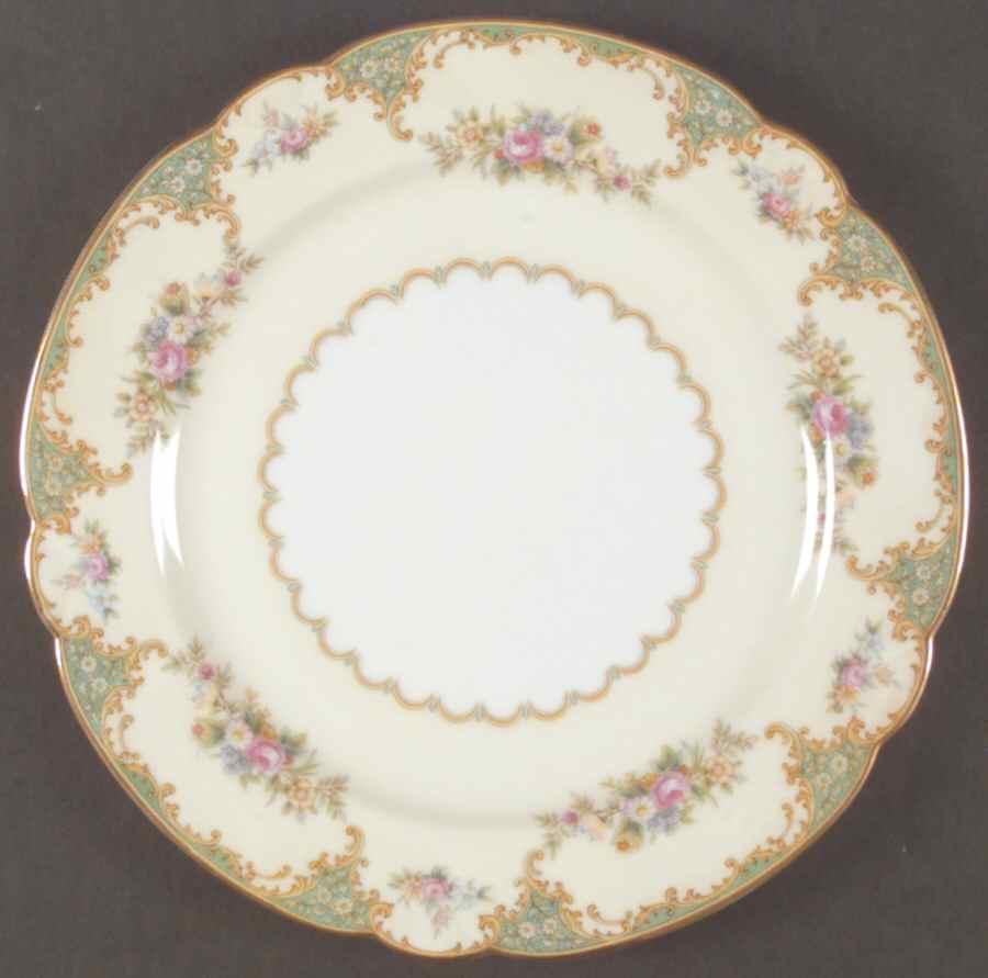 Esmeralda (Older, No #) Dinner Plate by Noritake-1