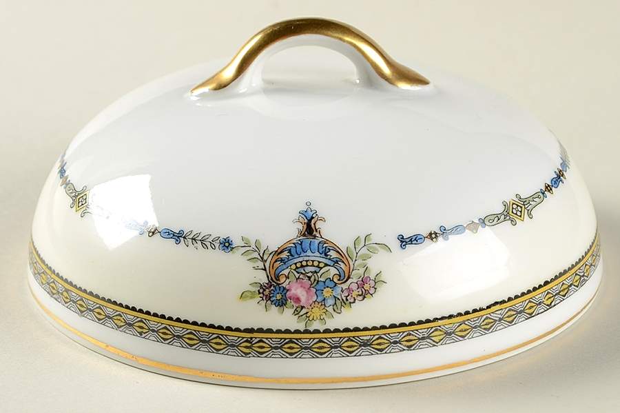 Esplanade Lid for Round Butter by Noritake-1