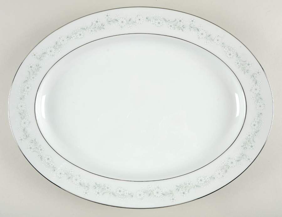 Essex 16" Oval Serving Platter by Noritake-1
