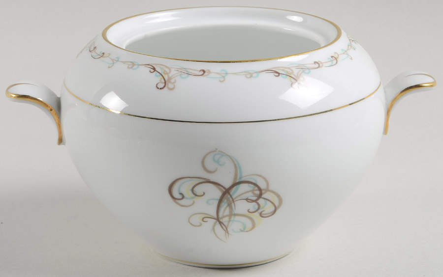 Esteem Sugar Bowl No Lid by Noritake-1