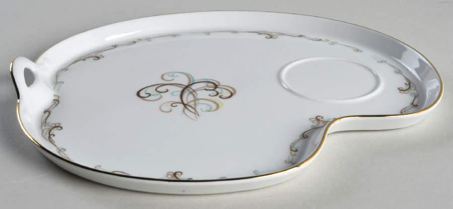Esteem Snack Plate by Noritake-1
