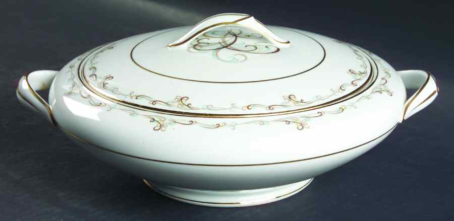 Esteem Round Covered Vegetable by Noritake-1