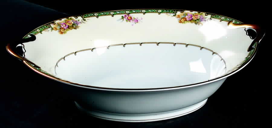 Estelle 10" Oval Vegetable Bowl by Noritake-1