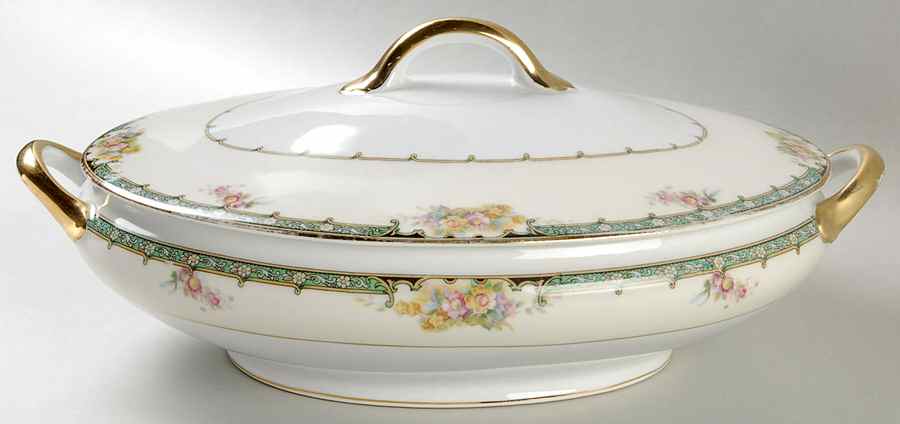Estelle Oval Covered Vegetable by Noritake-1