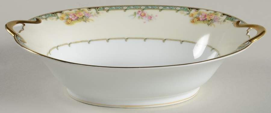 Estelle 9" Oval Vegetable Bowl by Noritake-1