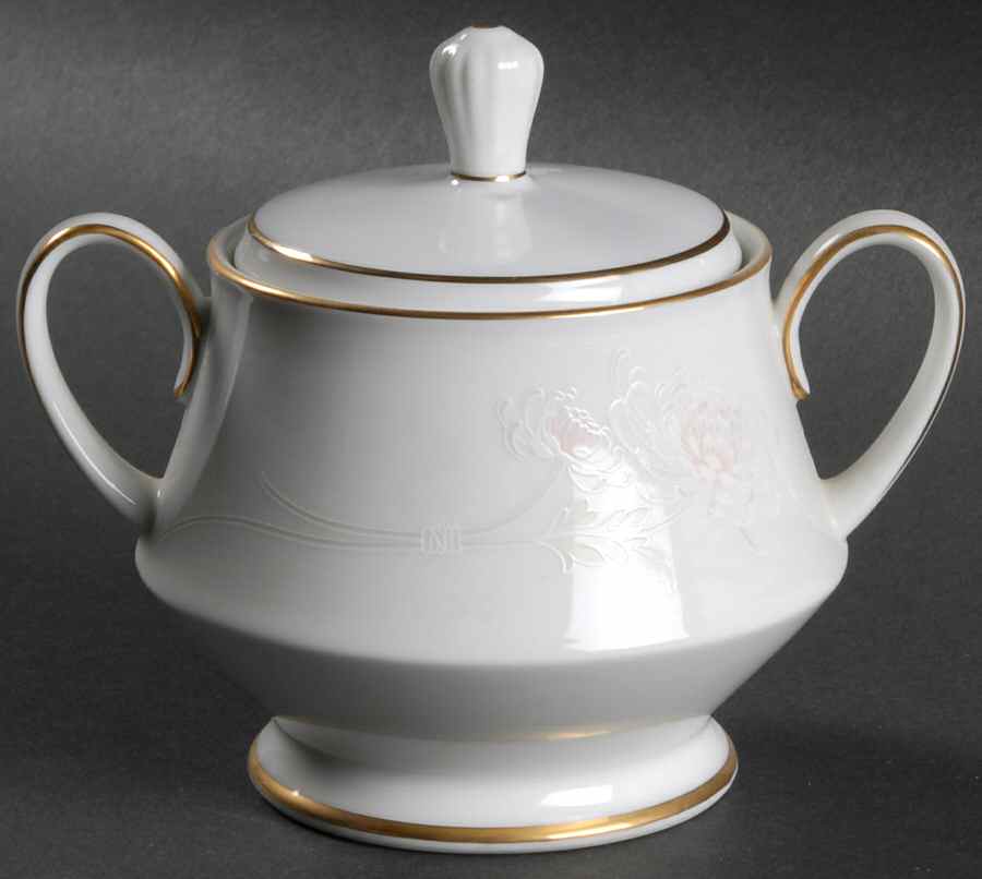 Estelle Sugar Bowl & Lid by Noritake-1