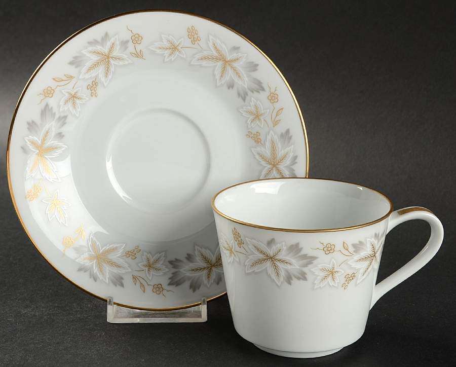 Estrellita Flat Cup & Saucer Set by Noritake-1