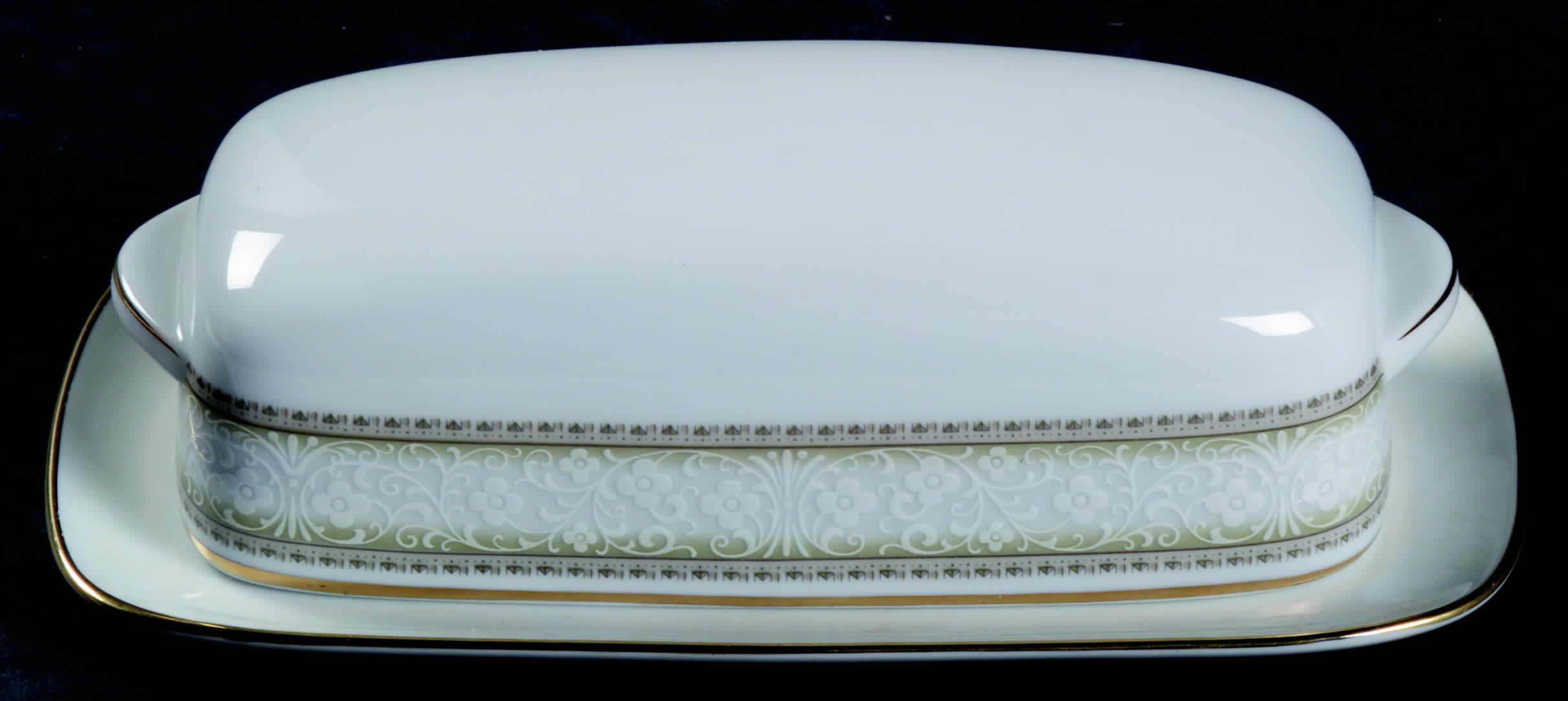 Eugenia 1/4 Lb Covered Butter by Noritake-1