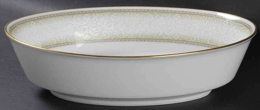 Eugenia 9" Oval Vegetable Bowl by Noritake-1