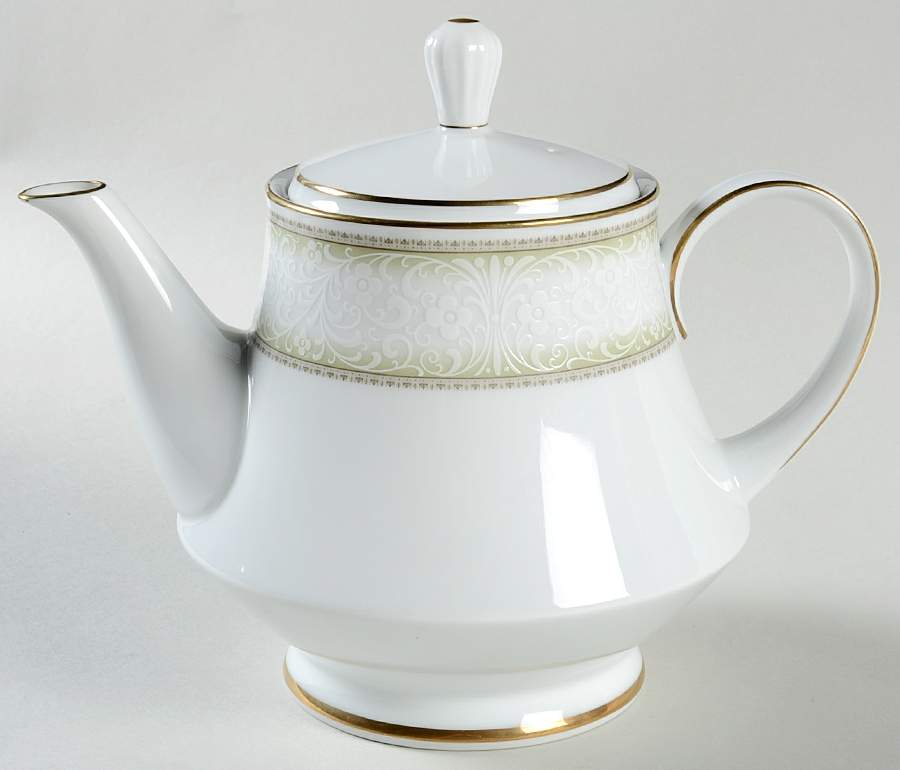 Eugenia Teapot & Lid by Noritake-1