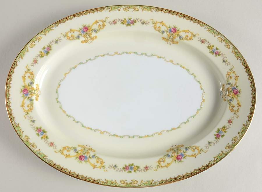 Eureka 13" Oval Serving Platter by Noritake-1