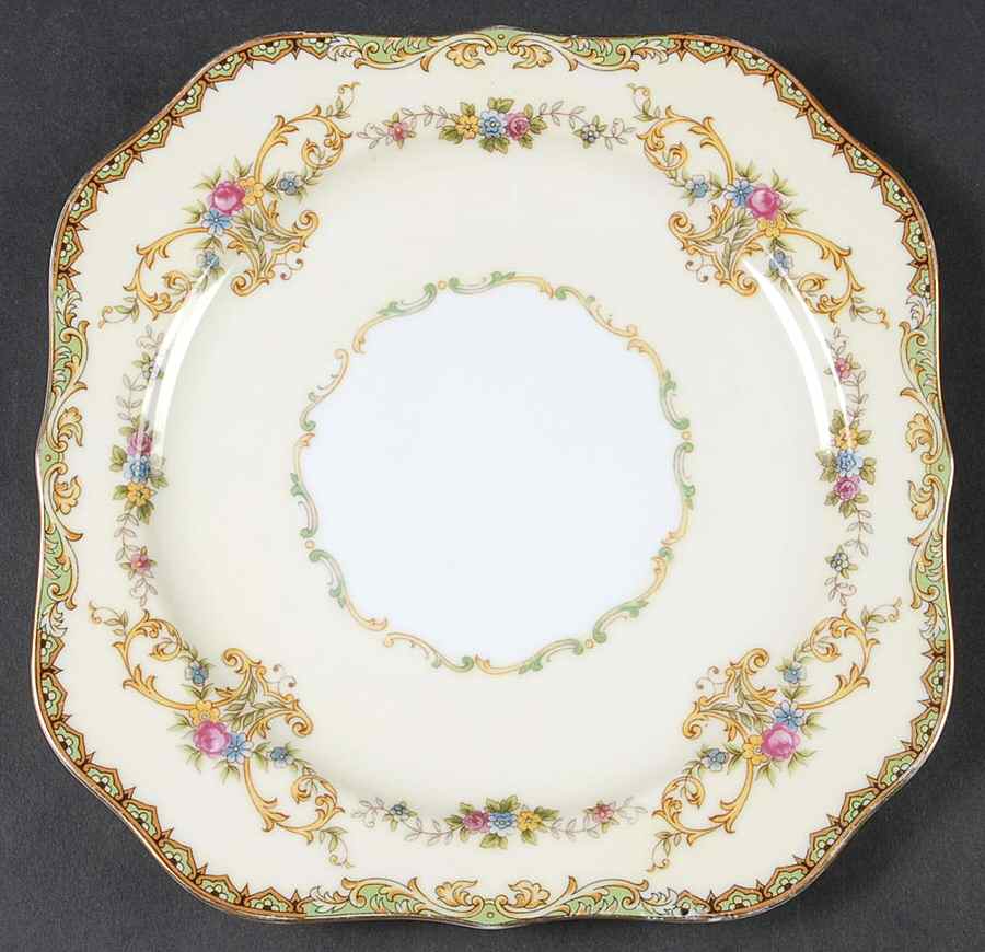 Eureka Square Salad Plate by Noritake-1