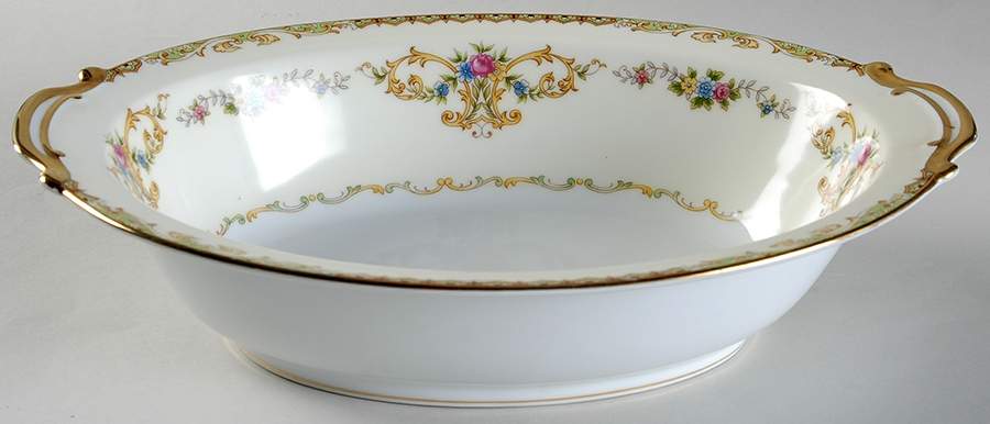 Eureka 10" Oval Vegetable Bowl by Noritake-1