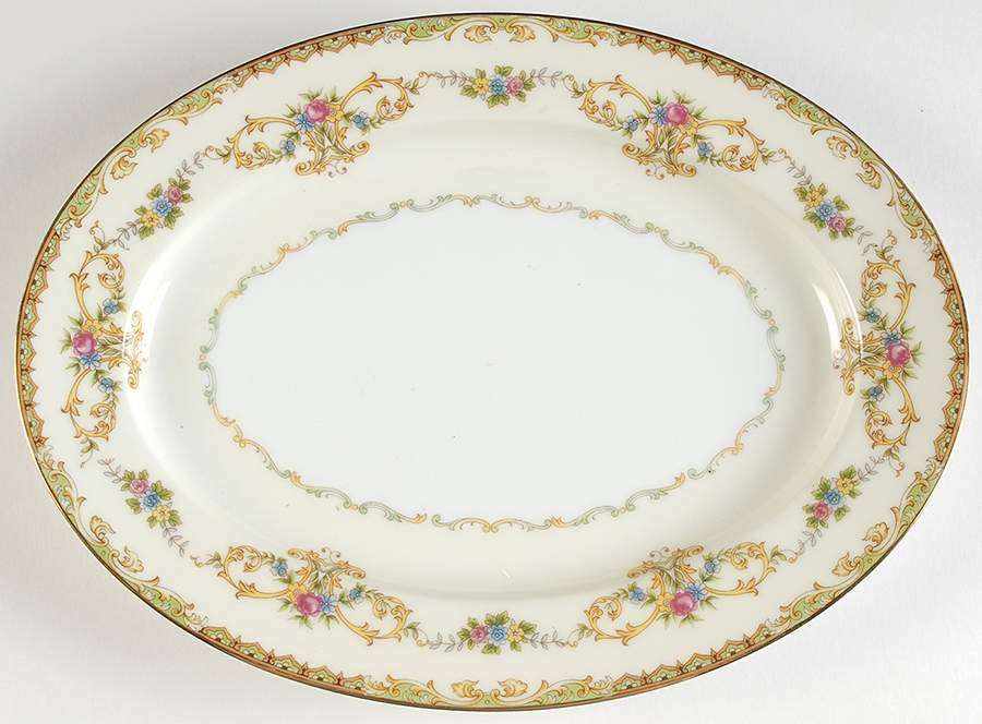 Eureka 11" Oval Serving Platter by Noritake-1