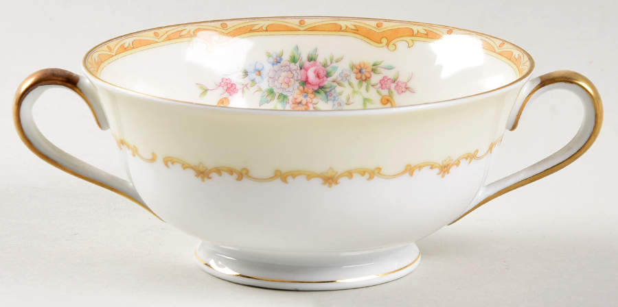 Evana Footed Cream Soup Bowl by Noritake-1