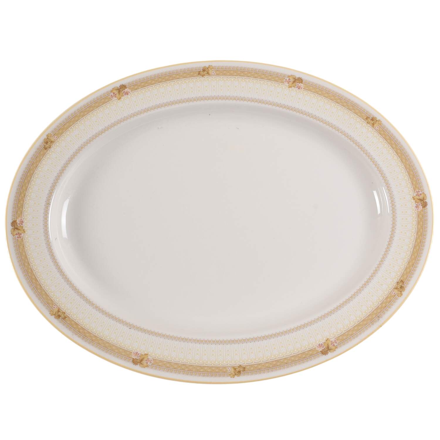 Evansdale 16" Oval Serving Platter by Noritake-1