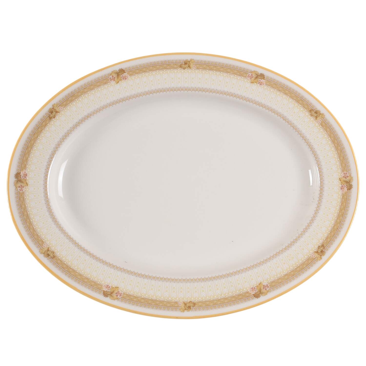 Evansdale 11" Oval Serving Platter by Noritake-1